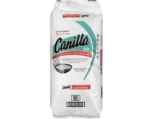 Canilla Extra Long Grain Enriched Rice, 35 Pound Goya