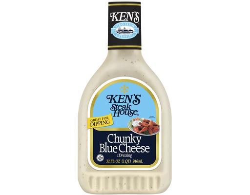 Ken's Steak House Chunky Blue Cheese Dressing, 32 Fluid Ounce