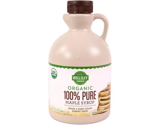 Organic Maple Syrup, 32 fl oz Wellsley Farms