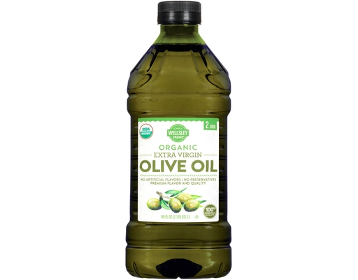 Organic Extra Virgin Olive Oil, 68 fl oz Wellsley Farms