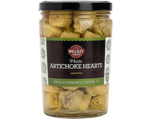 Petite Artichoke Hearts, 33.5 oz Wellsley Farms