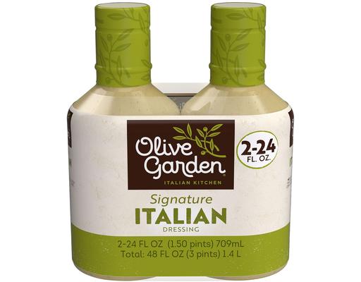 Italian Dressing, 24 fl oz (2-pk) Olive Garden