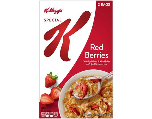 wiith Red Berries Cereal, 21.5 oz (2-pk) Special K