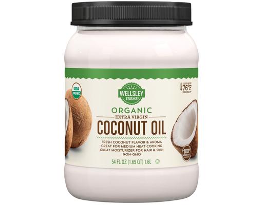 Organic Extra Virgin Coconut Oil, 54 fl oz Wellsley Farms