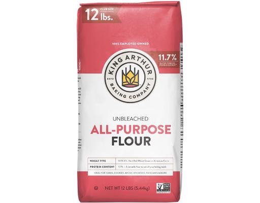 Unbleached All Purpose Flour, 12 Pounds King Arthur