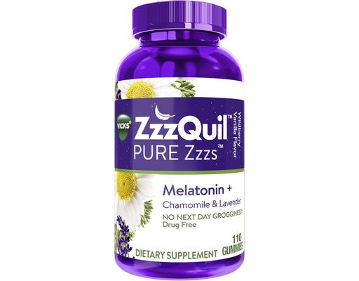 Pure Zzzs Melatonin Gummies, 110 ct ZzzQuil