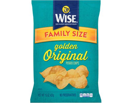 Potato Chips, Original, 15 oz Wise