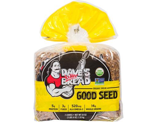 Organic Good Seed Bread, 27 oz (2-pk) Dave's Killer Bread