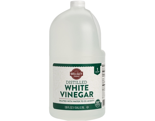 Distilled White Vinegar, 128 fl oz Wellsley Farms