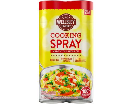 Cooking Spray, 17 oz (2-pk) Wellsley Farms