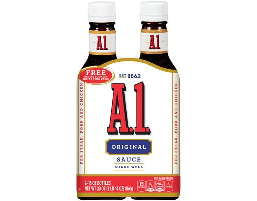 Original Sauce, 15 oz (2-pk) A.1.