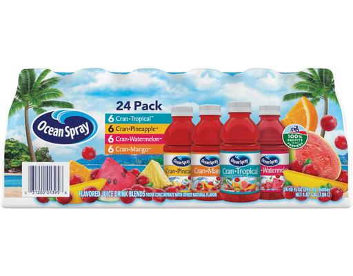 Juice, Variety Pack, 10 fl oz (24-pk) Ocean Spray