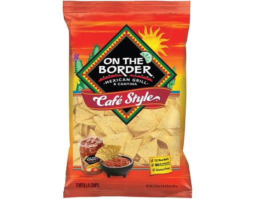 Tortilla Chips, Cafe Style, 22.25 oz On The Border