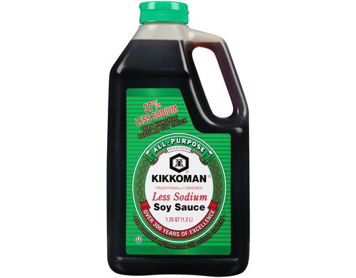 Less Sodium Soy Sauce, 40 fl oz Kikkoman