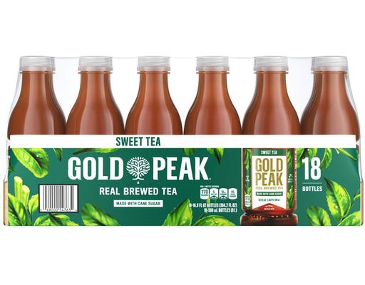 Sweet Brewed Tea, 16.9 fl oz (18-pk) Gold Peak
