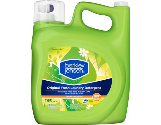 Original Fresh Liquid Laundry Detergent, Fresh, 200 fl oz Berkley Jensen