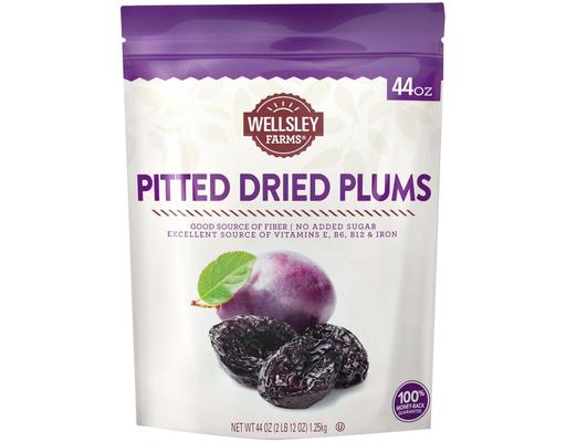 Pitted Dried Plums, 44 oz Wellsley Farms