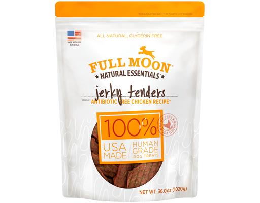 100% Human Grade Dog Treats, Jerky Tenders, 36 oz Full Moon