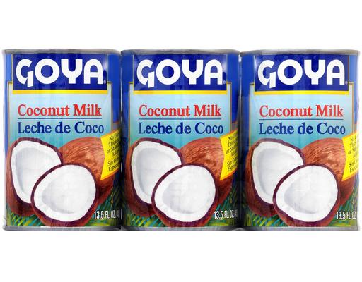 Coconut Milk Cans, 13.5 fl oz (6-pk) Goya