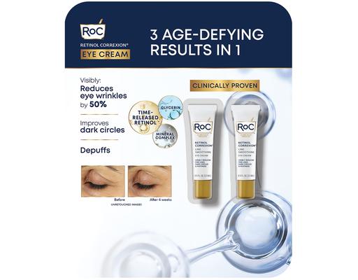 Retinol Correxion Eye Cream, 0.5 fl oz (2-pk) RoC