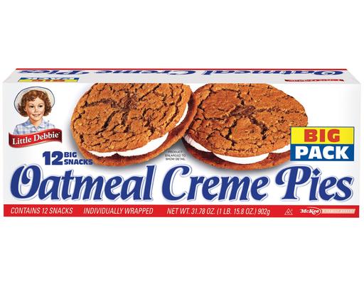 Oatmeal Creme Pies, 12 ct Little Debbie