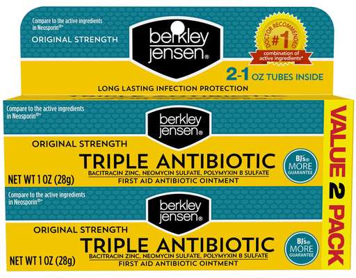 Triple Antibiotic Ointment, 1 oz (2-pk) Berkley Jensen