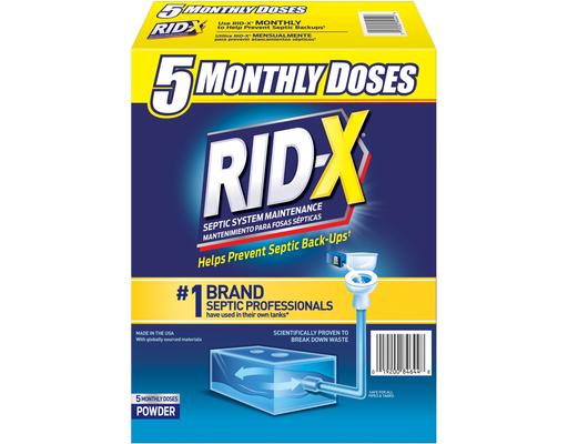 Septic System Maintenance Powder, 49 oz Rid-X