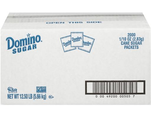 Cane Sugar-pkets, 2000 ct Domino