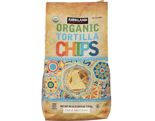 Organic Tortilla Chips, 40 oz Kirkland Signature