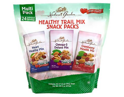 Omega-3 Deluxe Trail Mix, 24 ct Natures Garden