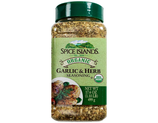 Organic Garlic & Herb Seasoning, 17.6 oz Spice Islands