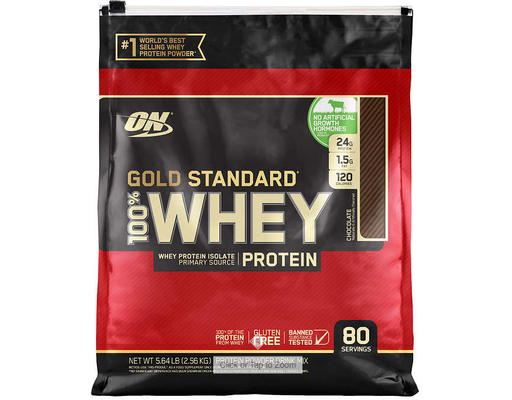 Gold Standard 100% Whey Protein, 90.24 oz Optimum Nutrition