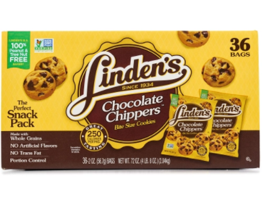 Chocolate Chippers, 2 oz (36-pk) Lindens