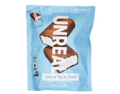 Mini Bars, Dark Chocolate Coconut, 15.3 oz Unreal