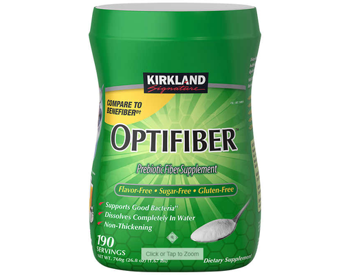 Optifiber Prebiotic Supplement Powder, 26.8 oz Kirkland Signature