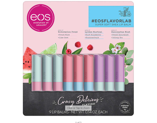 Lip Balm, Variety Pack, 9 ct EOS