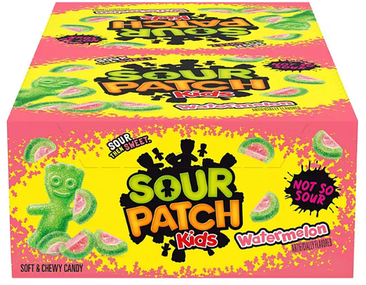 Candy, Watermelon, 2 oz (24-pk) Sour Patch Kids