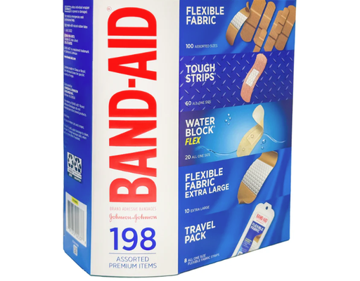 Band-Aids Adhesive Bandages Assorted, 198 ct Band Aid