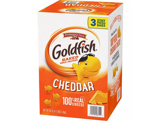 Goldfish Cheddar Crackers, 66 oz Pepperidge Farm