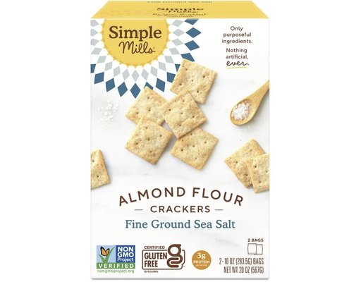 Almond Flour Crackers, 20 oz Simple Mills