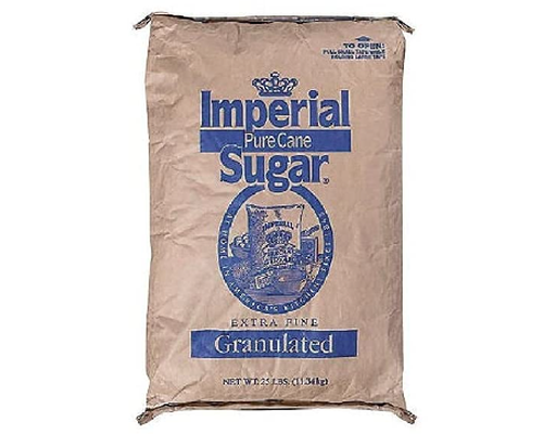 Pure Cane Granulated Sugar, 25 Pound Imperial Sugar