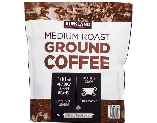 Medium  Coffee, 40 oz Kirkland Signature