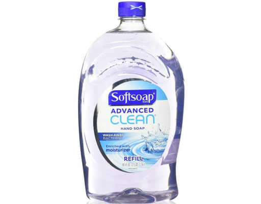 Advanced Clean Handsoap, 80 fl oz, 2 pack Softsoap