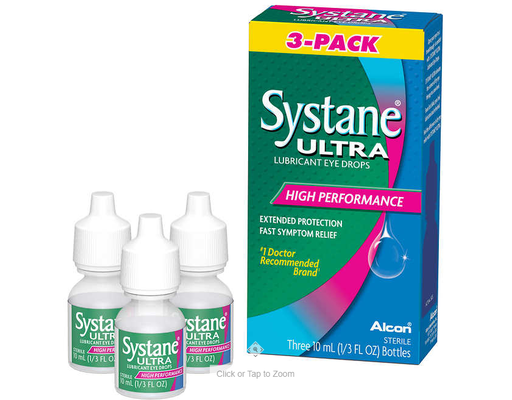 Ultra Lubricant Eye Drops, 0.34 fl oz (3-pk) Systane