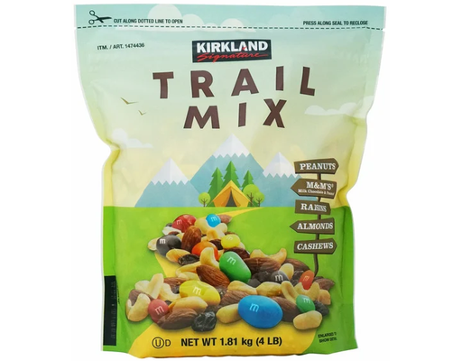 Trail Mix, 64 oz Kirkland Signature