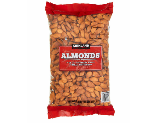 Supreme Whole Almonds, 48 oz Kirkland Signature