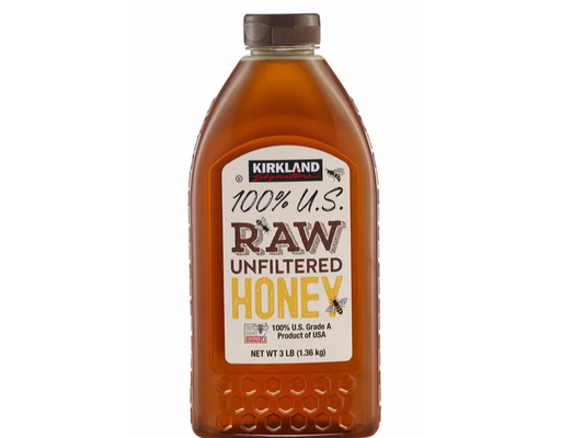 100% US Raw Unfiltered Honey, 48 oz Kirkland Signature