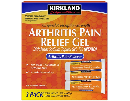 Diclofenac 1% Gel, 5.29 oz, 3 pack Kirkland Signature