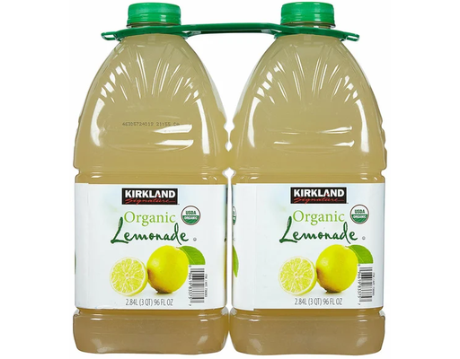 Organic Lemonade, 96 fl oz Kirkland Signature