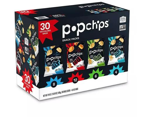 Variety Pack, 0.8 oz (30-pk) Popchips